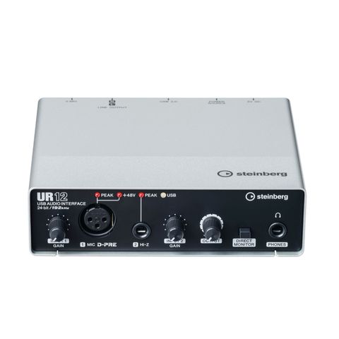 Steinberg UR12 audio-technica AT2020 セット dショッピング |Steinberg UR12 2×2 USBオーディオインターフェース