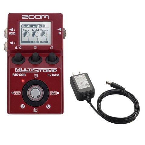 ZOOM MULTI STOMP MS-60B for Bass 電源セット