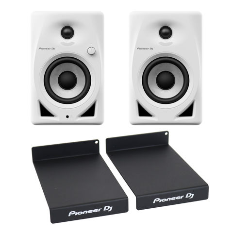 dショッピング |Pioneer DJ DM-40D White パワードモニタースピーカー