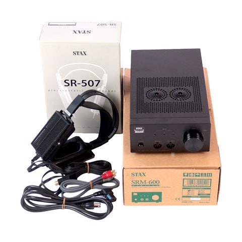 希少 STAX SR-507 & SRM-600 LIMITED セット　限定品 dショッピング |【中古】 STAX SRM-600 LIMITED SR-507 ヘッドホン