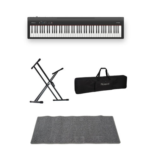 dショッピング |ROLAND FP-30 BK 電子ピアノ X型スタンド キャリングケース ピアノマット(グレイ) 付きセット |  カテゴリ：の販売できる商品 | chuya-online (065s20492)|ドコモの通販サイト