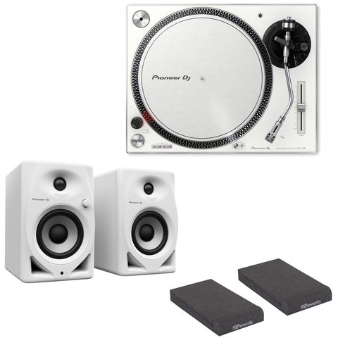 dショッピング |Pioneer DJ PLX-500-W White ターンテーブル レコードプレーヤー リスニングセット Pioneer DJ DM -40D-W アイソレーションパッド付きセット | カテゴリ：の販売できる商品 | chuya-online (065s24096)|ドコモの通販サイト