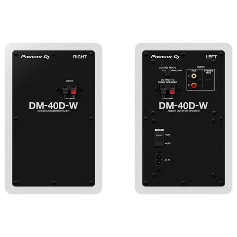 Pioneer DJ DM-40 スピーカーペア［スタンド付属］ Pioneer DJ DM-40 発売！DJやダンスミュージック制作用モニター