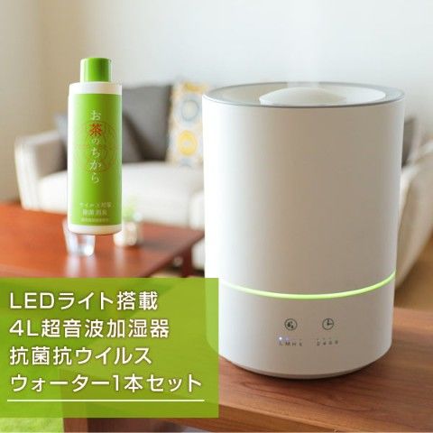 dショッピング |加湿器 超音波加湿器 超音波式加湿器 グリーンティー