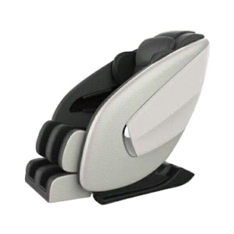 ホワイトリクライニングマッサージチェア 電動エステベッド