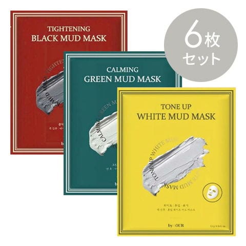 dショッピング |BTS使用 泥マスク MUD MASK 6枚入り BTS IN THE SOOP 2