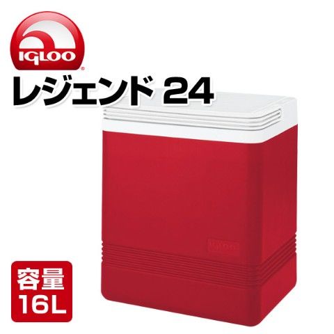 dショッピング |レジェンド 24 (16L) #43360 レッド クーラーボックス クーラーバッグ アウトドア キャンプ 保冷バッグ イグルー( IGLOO) ☆国内正規品☆ 【送料無料】 | カテゴリ：クーラーボックスの販売できる商品 | くらしのeショップ  (067xx785)|ドコモの通販サイト