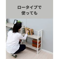 収納ラック 折りたたみ 積み重ね 組立不要 2個組 幅60 奥行28 高さ71cm