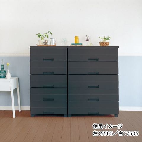 dショッピング |ホコリの入らない チェスト 木製天板付き 幅75 奥行41