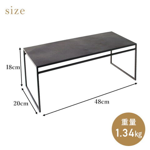 SPICE OF LIFE ジョセフアイアン 4段 ワイドシェルフ 値下げ可 Amazon