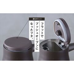 電気ケトル 電気ポット 0.8L 電気式バリスタポット 1200W 50-100度