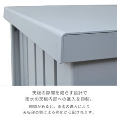 物置 屋外 おしゃれ 大型 (幅150奥行60高さ154) DSB-1515(LGY 物置 屋外 おしゃれ 大型 (幅150奥行60高さ154) DSB-1515(LGY