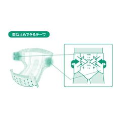 アクティ 大人用おむつ パッド併用 テープ止めタイプ SSサイズ 34枚 ×3