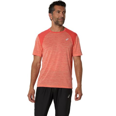 dショッピング |アシックス asics ランニングウェア メンズ 半袖シャツ