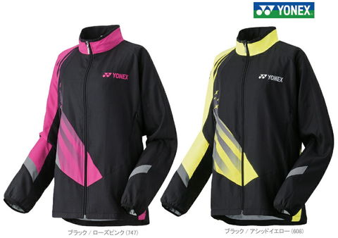 裏地付ウィンドウォーマーシャツ ブラック／アシッドイエロー Mサイズ