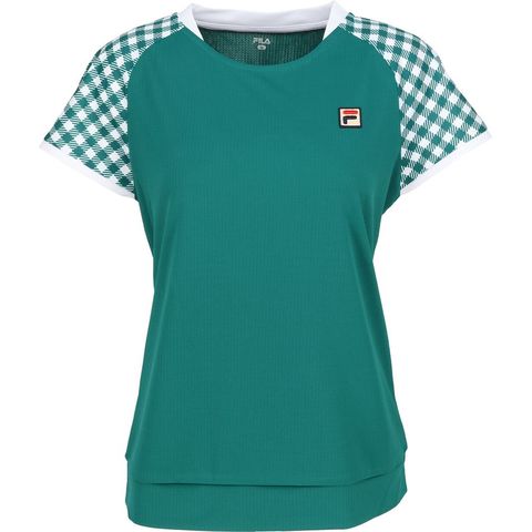 新品　FILA テニスウェア dショッピング |【上下セット】フィラ FILA テニスウェア レディース