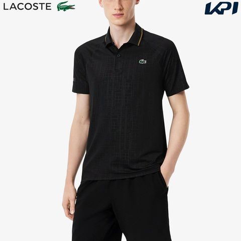 ラコステ ノバク ジョコビッチ テニスウェア ポロシャツ 新品 黒 dショッピング |ラコステ LACOSTE テニスウェア メンズ 『ノバク