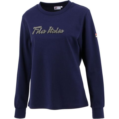 dショッピング |フィラ FILA テニスウェア レディース クルーネックスウェット VL2543 2022FW 9月上旬発売予定※予約 オフホワイト  S | カテゴリ：テニスメンズウェアの販売できる商品 | KPI (072VL2543)|ドコモの通販サイト