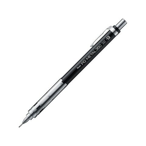 dショッピング |ぺんてる PG-METAL350 0.9mm ブラック XPG319-A