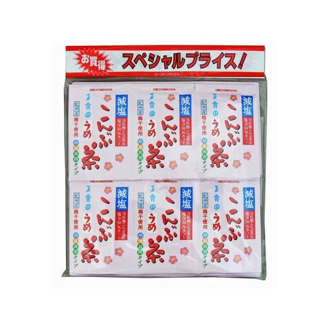 玉露園 減塩梅こんぶ茶 2g×48包 梅こんぶ茶 お茶 飲料