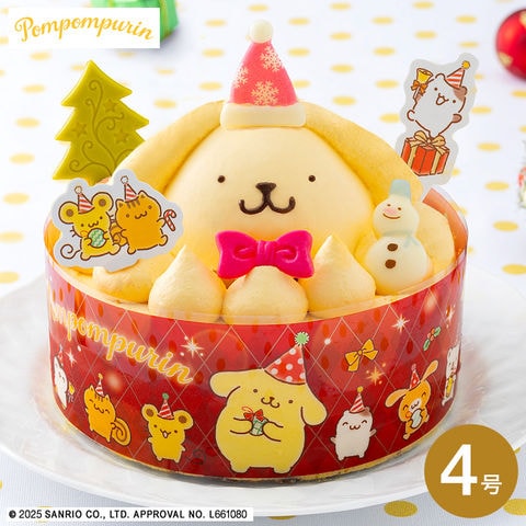 dショッピング |クリスマスケーキ 2025 ポムポムプリン 聖夜の