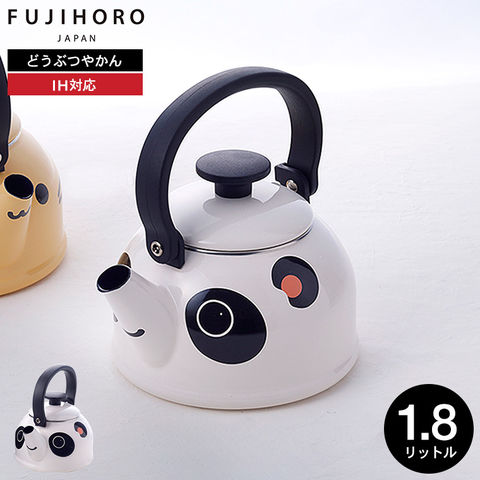 dショッピング |富士ホーロー どうぶつやかん 1.8L ケトル DOY-1.8K