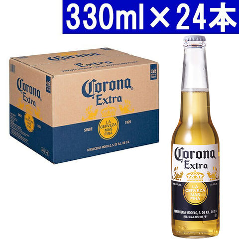 コロナ ビール エキストラ 瓶 1ケース トートバック付 330ml×24本 ^XICRXB3K^