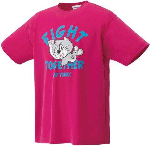 dショッピング |ヨネックス ドライTシャツ 16412Y ダークピンク メンズ ユニセックス 2018SS バドミントン テニス ソフトテニス  ゆうパケット（メール便）対応 カテゴリ：バドミントンウェアの販売できる商品 チトセスポーツ (077yonex-16412y -248)|ドコモの通販サイト