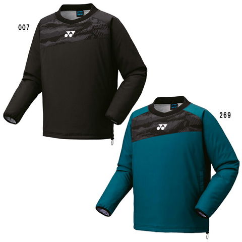 ヨネックス ユニ中綿Vブレーカー　テニス　バトミントン　Oサイズ dショッピング |【返品・交換不可】ヨネックス 中綿Vブレーカー 90095J