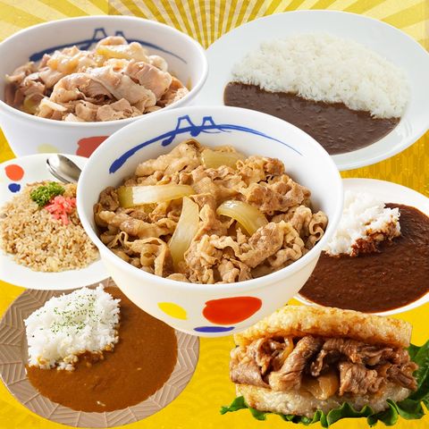 P【衝撃の46％OFF！】  松屋 超満足セット 7種30食 牛めし 豚めし カレー 欧風カレー プレーンカレー 牛カルビバーガー チーズ牛めしピラフ 送料無料 牛丼 冷凍 冷凍食品 お取り寄せ 惣菜 おかず 非常食 米 お米