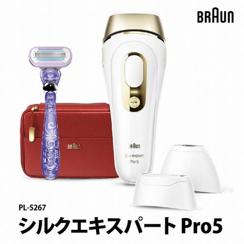 dショッピング |ブラウン 脱毛器 5267 シルクエキスパート Pro5 光美容 ...