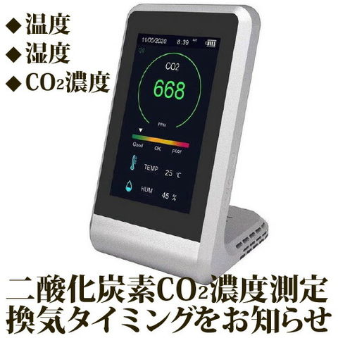 dショッピング |CO2濃度測定器 東亜産業 CO2 濃度 測定器 換気 コロナ