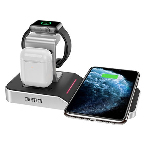 dショッピング |MEDIK 4in1多機能充電スタンド(iPhone2台+AirPod+AppleWatch) MCH-A038-BK |  カテゴリ：の販売できる商品 | Bサプライズ (0834562261454924)|ドコモの通販サイト