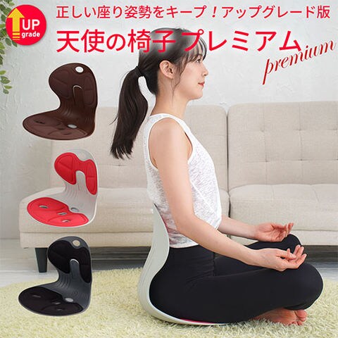 DCT 改良型・天使の椅子プレミアム 姿勢矯正・骨盤チェア レッド DCT-R1000 DCT 改良型・天使の椅子プレミアム 姿勢矯正・骨盤チェア ブラウン DCT