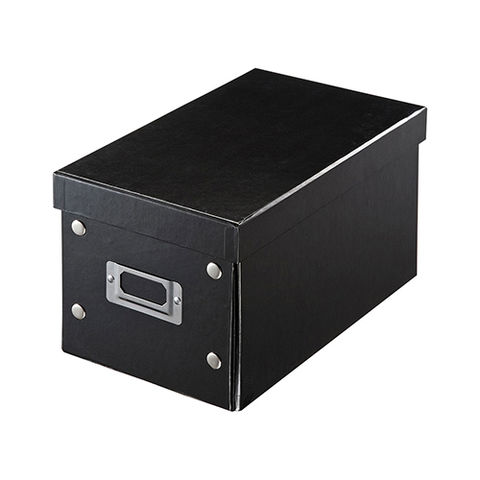 サンワサプライ 組み立て式CD BOX(ブラック) FCD-MT3BKN