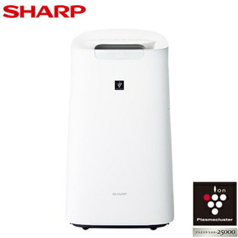 プラズマクラスター25000【年始特売】SHARP シャープ 加湿空気清浄機  KI-NX75-W ホワイト