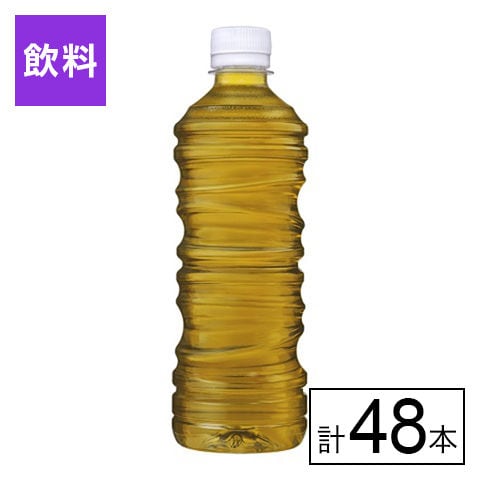 【E】(送料込)(機能性表示食品)綾鷹 濃い緑茶 525ml PET ラベルレス×48本《沖縄・離島配送不可》