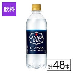 【E】(送料込)アイシー・スパーク フロム カナダドライ PET 500ml×48本《沖縄・離島配送不可》