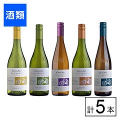 【F】(送料込)1本999円 コスパ抜群で人気の旨安チリワイン「コノスル」の葡萄品種飲み比べ白ワイン5本セット《沖縄・離島配送不可》