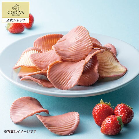 dショッピング ギフト お返し チョコレート スイーツ ゴディバ (GODIVA) ポテトチップス チョコレート ストロベリー カテゴリ