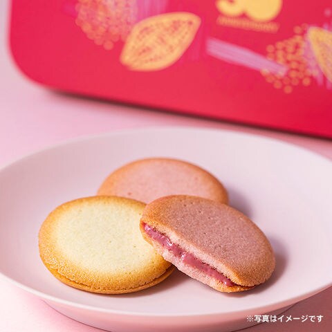 Dショッピング プレゼント ギフト お返し スイーツ ゴディバ Godiva 50周年 アニバーサリー 感謝の想い ルビーチョコレートクッキー アソートメント 32枚入 カテゴリ クッキー ビスケットの販売できる商品 ゴディバ オンラインショップ ドコモの