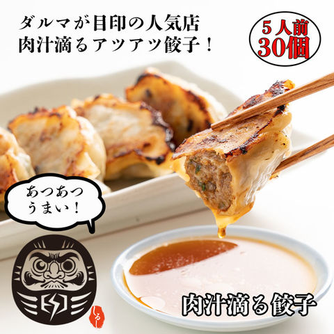 静岡の人気店 しるしの肉汁餃子 30個入り