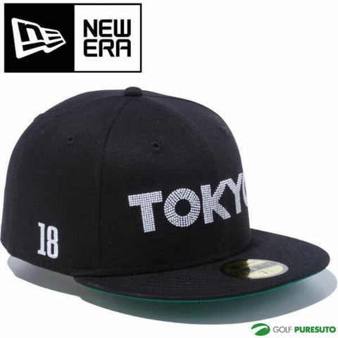 dショッピング |ニューエラ ゴルフキャップ 59FIFTY TOKYO ロゴ 18