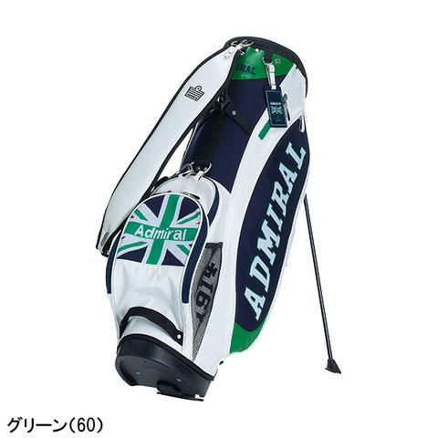 直販半額 ○☆新品 未使用 Admiral Golf スタンドキャディバッグ 3D