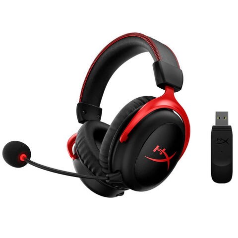 dショッピング |HyperX Cloud II Wireless (Black-Red) 4P5K4AA