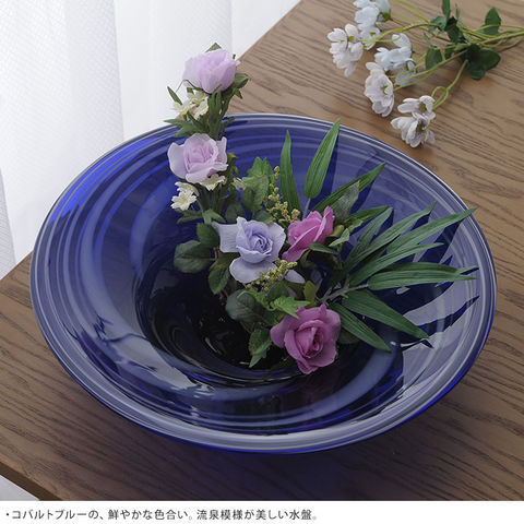 dショッピング |生け花 花器 水盤 宇宙の中心 ガラス 高級 おしゃれ 日本製 大きな フラワーベース | カテゴリ：フラワーベース・花瓶の販売できる商品  | ガーデン用品屋さん (108PG-14548)|ドコモの通販サイト