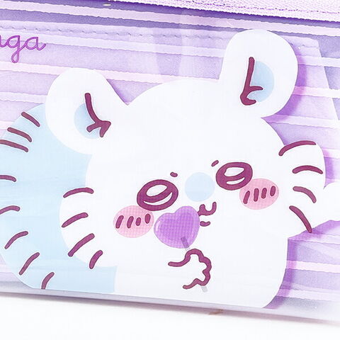 dショッピング |ちいかわ モモンガ・古本屋 クリアポーチ (mitte