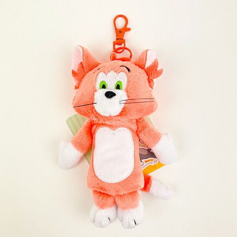 dショッピング |トムとジェリー レッドトム ぬいぐるみリールキー