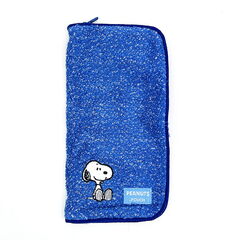 スヌーピー ミックス ブルー どっとポーチ 小物入れ SNOOPY｜d