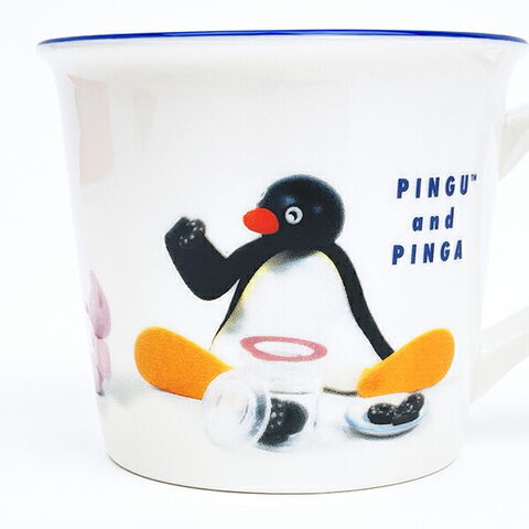 dショッピング |ピングー(PINGU) カラーラインメジャーマグカップ